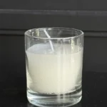 Κερί Σε Γυάλινο Βαζάκι Διακοσμητικό 22εκ